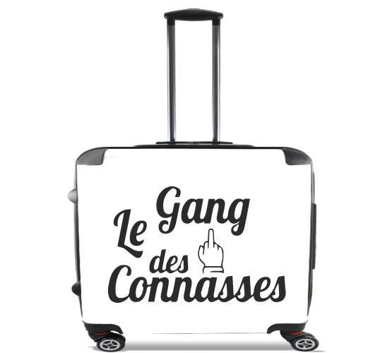  Le gang des connasses for Wheeled bag cabin luggage suitcase trolley 17" laptop