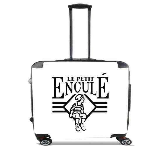  Le petit encule for Wheeled bag cabin luggage suitcase trolley 17" laptop