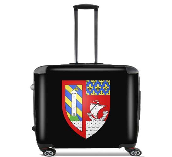  Le Touquet for Wheeled bag cabin luggage suitcase trolley 17" laptop