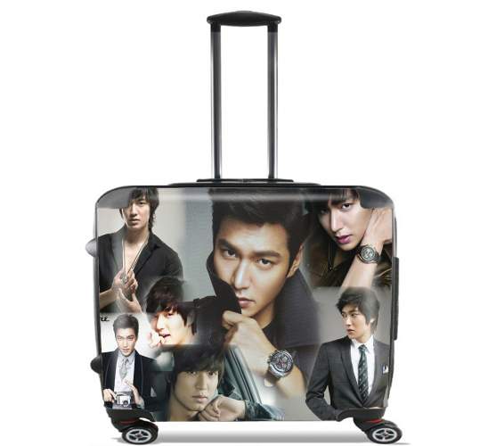  Lee Min Ho for Wheeled bag cabin luggage suitcase trolley 17" laptop