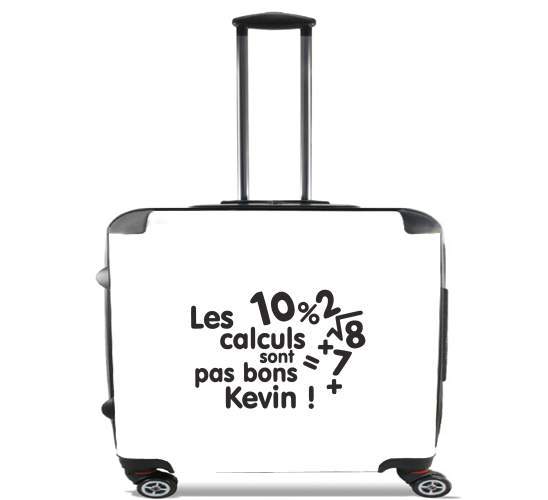 Les calculs ne sont pas bon Kevin for Wheeled bag cabin luggage suitcase trolley 17" laptop