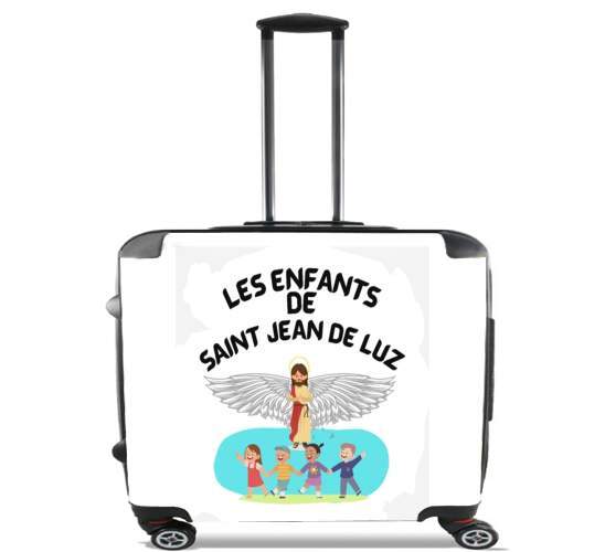 Wheeled bag cabin luggage suitcase trolley 17" laptop for Les enfants de Saint Jean De Luz
