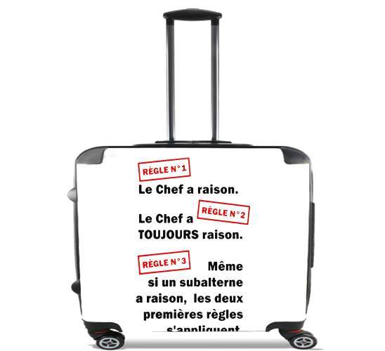  Les regles du chef for Wheeled bag cabin luggage suitcase trolley 17" laptop
