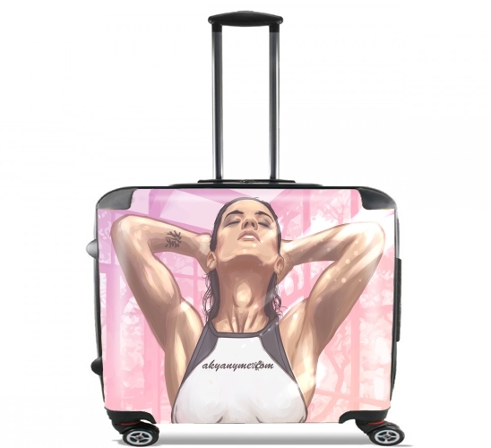  Let the sun shine your life for Wheeled bag cabin luggage suitcase trolley 17" laptop