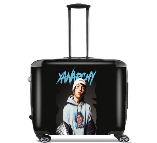  Lil Xanarchy for Wheeled bag cabin luggage suitcase trolley 17" laptop