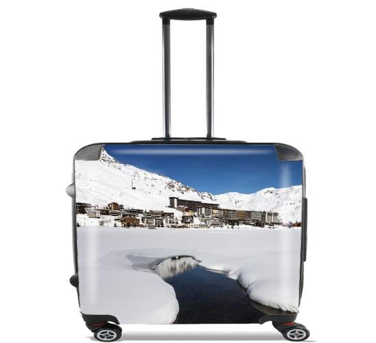  Llandscape and ski resort in french alpes tignes for Wheeled bag cabin luggage suitcase trolley 17" laptop