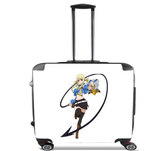  Lucy heartfilia for Wheeled bag cabin luggage suitcase trolley 17" laptop