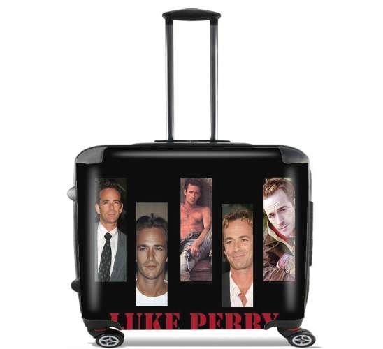  Luke Perry Hommage for Wheeled bag cabin luggage suitcase trolley 17" laptop