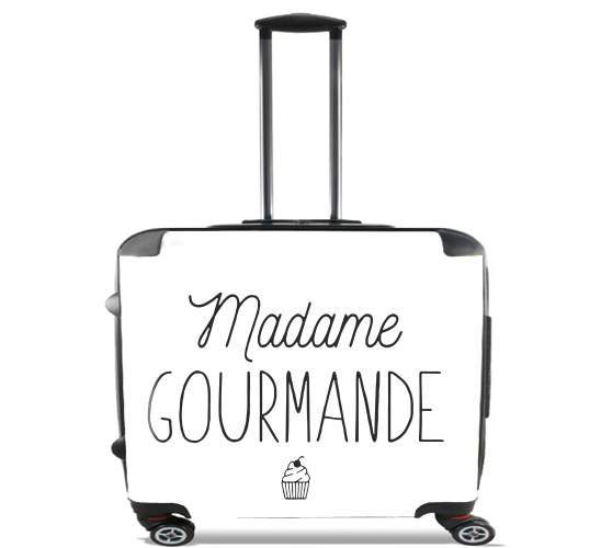  Madame Gourmande for Wheeled bag cabin luggage suitcase trolley 17" laptop