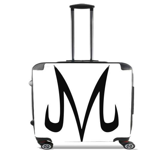  Majin Vegeta super sayen for Wheeled bag cabin luggage suitcase trolley 17" laptop