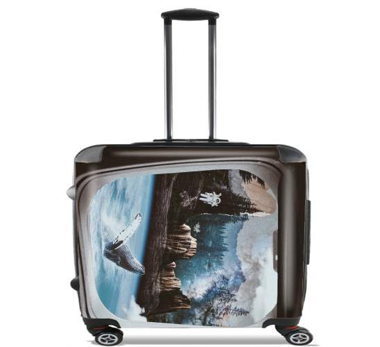  Man & The Whale II for Wheeled bag cabin luggage suitcase trolley 17" laptop