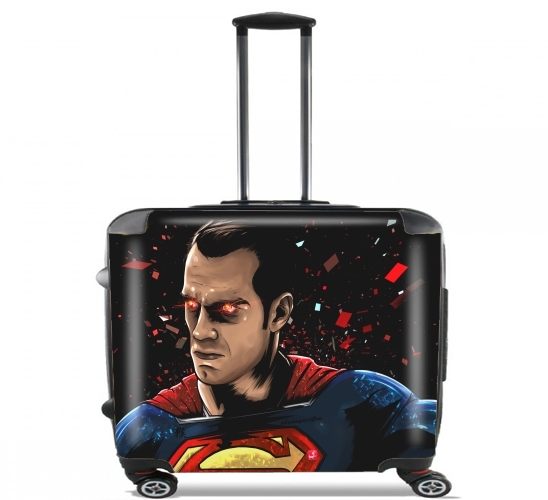  Man of Steel for Wheeled bag cabin luggage suitcase trolley 17" laptop