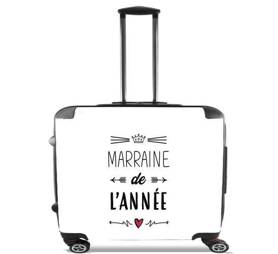  Marraine de lannee for Wheeled bag cabin luggage suitcase trolley 17" laptop