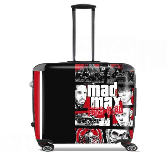  Mashup GTA Mad Max Fury Road for Wheeled bag cabin luggage suitcase trolley 17" laptop