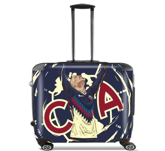  Matheus Uribe Aguilas America for Wheeled bag cabin luggage suitcase trolley 17" laptop