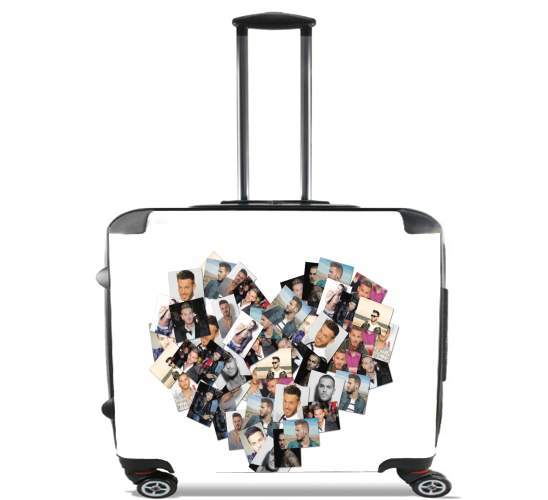  Matt Pokora for Wheeled bag cabin luggage suitcase trolley 17" laptop