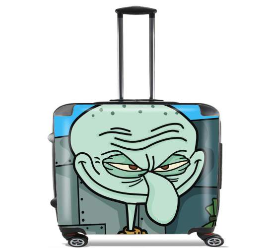  Meme Collection Squidward Tentacles for Wheeled bag cabin luggage suitcase trolley 17" laptop