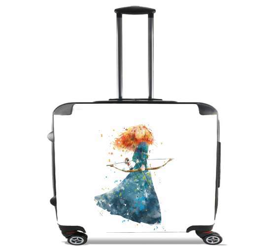  Merida Watercolor for Wheeled bag cabin luggage suitcase trolley 17" laptop