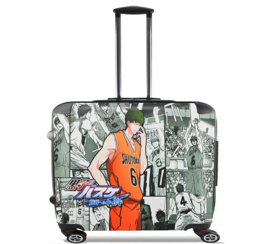  midorima wallpaper for Wheeled bag cabin luggage suitcase trolley 17" laptop