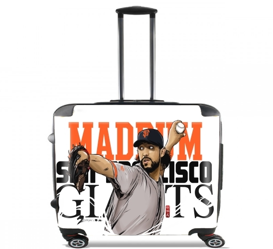  MLB Stars: Madison Bumgarner - Giants San Francisco for Wheeled bag cabin luggage suitcase trolley 17" laptop