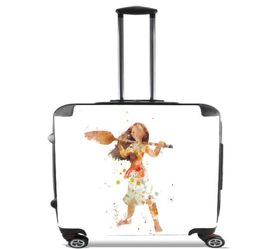  Moana Watercolor ART for Wheeled bag cabin luggage suitcase trolley 17" laptop