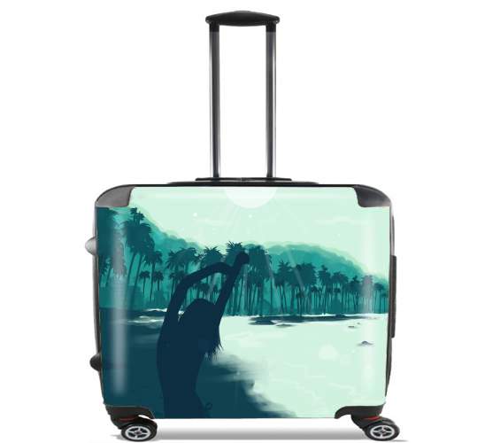  Morning for Wheeled bag cabin luggage suitcase trolley 17" laptop