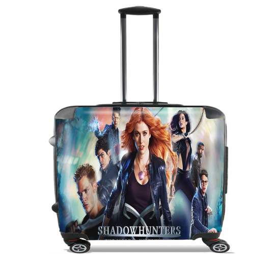  Mortal instruments Shadow hunters for Wheeled bag cabin luggage suitcase trolley 17" laptop