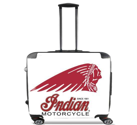  Motorcycle Indian for Wheeled bag cabin luggage suitcase trolley 17" laptop