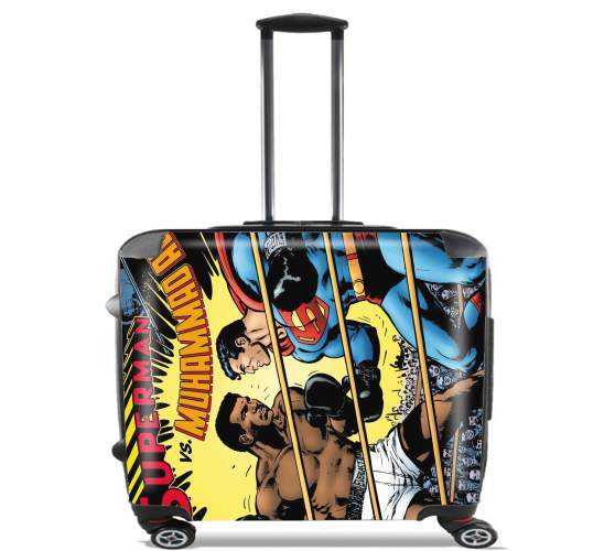  Muhammad Ali Super Hero Mike Tyson Boxen Boxing for Wheeled bag cabin luggage suitcase trolley 17" laptop