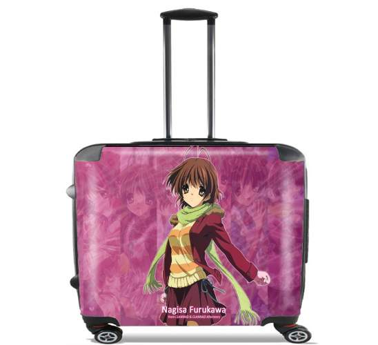  Nagisa Furukawa for Wheeled bag cabin luggage suitcase trolley 17" laptop