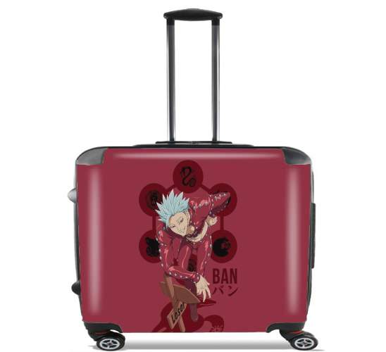  Nanatsu No Tazai Ban Loser for Wheeled bag cabin luggage suitcase trolley 17" laptop
