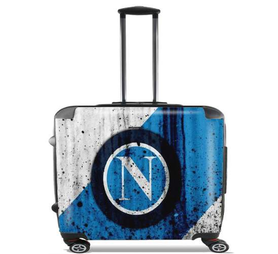  Napoli Football Home for Wheeled bag cabin luggage suitcase trolley 17" laptop