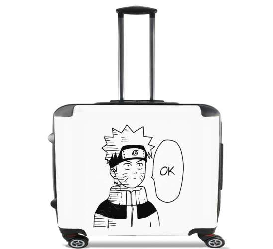  Naruto Ok for Wheeled bag cabin luggage suitcase trolley 17" laptop