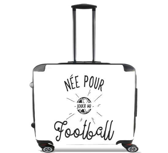  Nee pour jouer au football for Wheeled bag cabin luggage suitcase trolley 17" laptop