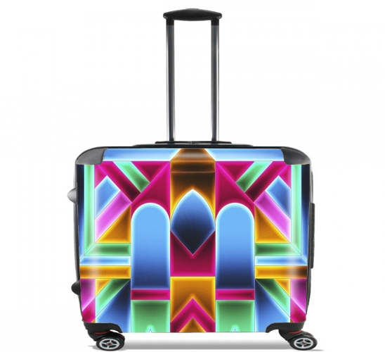  Neon Colorful for Wheeled bag cabin luggage suitcase trolley 17" laptop
