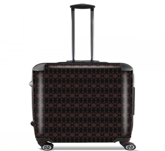  NONSENSE BROWN for Wheeled bag cabin luggage suitcase trolley 17" laptop