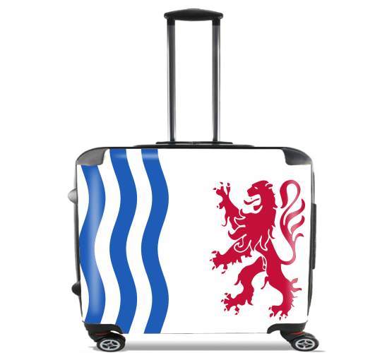  Nouvelle aquitaine for Wheeled bag cabin luggage suitcase trolley 17" laptop