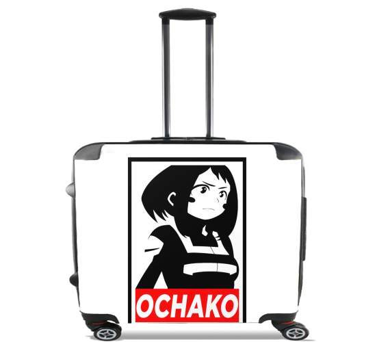  Ochako Uraraka Boku No Hero Academia for Wheeled bag cabin luggage suitcase trolley 17" laptop