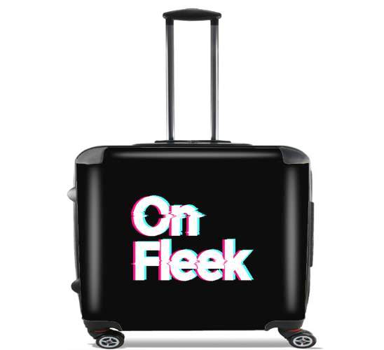  On Fleek for Wheeled bag cabin luggage suitcase trolley 17" laptop