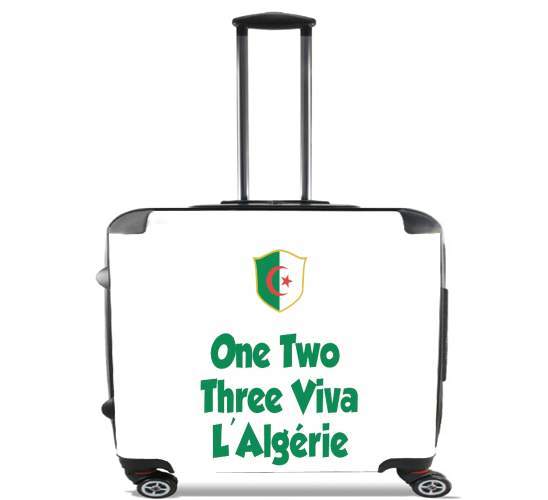  One Two Three Viva Algerie for Wheeled bag cabin luggage suitcase trolley 17" laptop