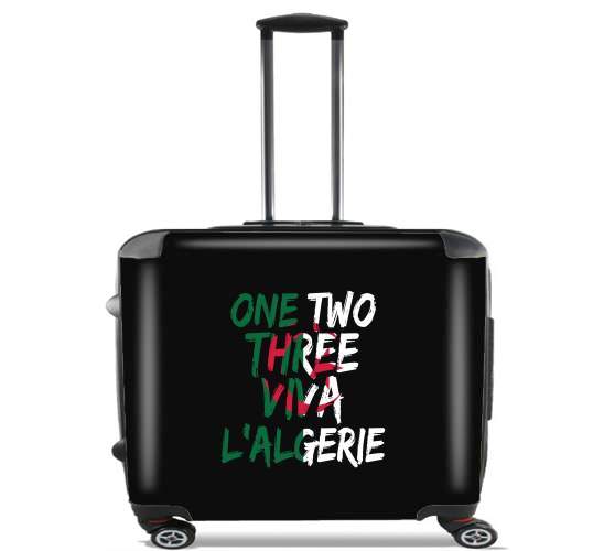  One Two Three Viva lalgerie Slogan Hooligans for Wheeled bag cabin luggage suitcase trolley 17" laptop