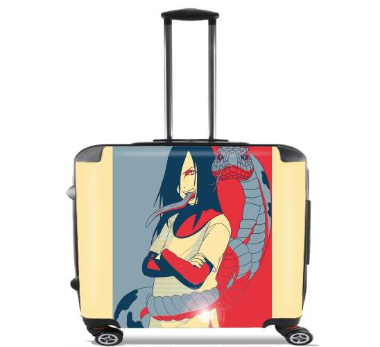  Orochimaru Propaganda for Wheeled bag cabin luggage suitcase trolley 17" laptop