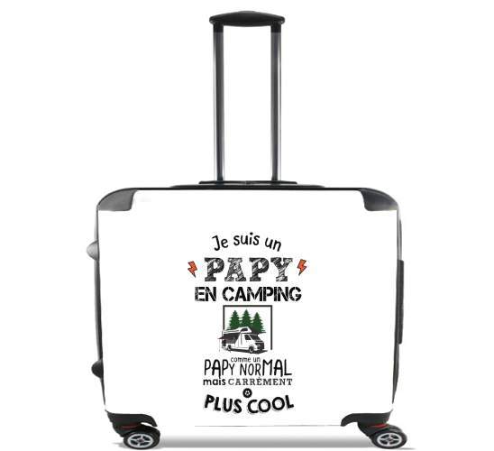  Papy en camping car for Wheeled bag cabin luggage suitcase trolley 17" laptop