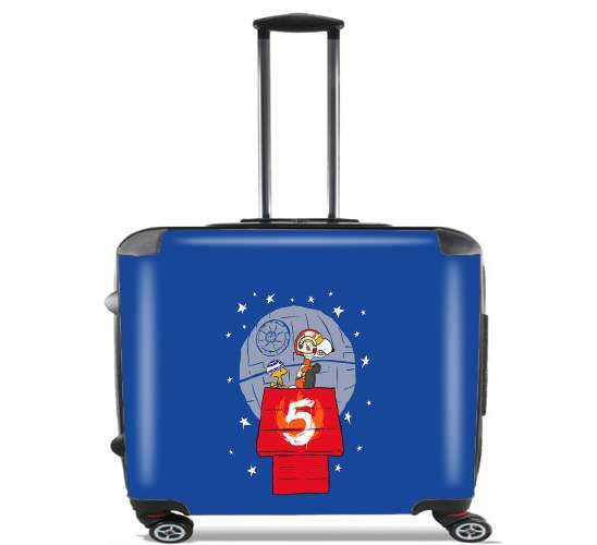  Peanut Snoopy x StarWars for Wheeled bag cabin luggage suitcase trolley 17" laptop