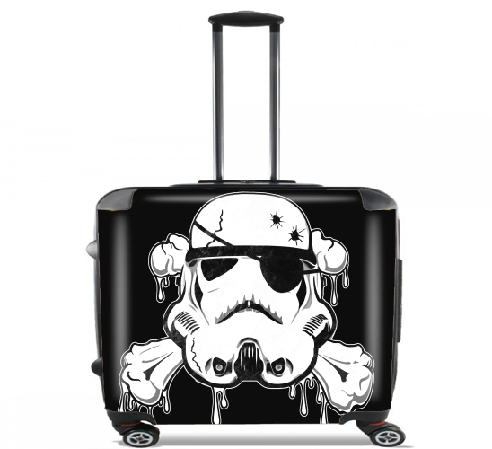  Pirate Trooper for Wheeled bag cabin luggage suitcase trolley 17" laptop