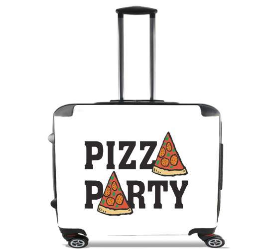  Pizza Party for Wheeled bag cabin luggage suitcase trolley 17" laptop