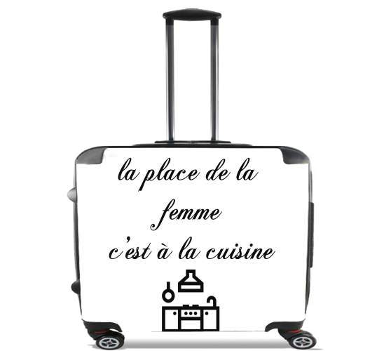  Place de la femme cuisine for Wheeled bag cabin luggage suitcase trolley 17" laptop