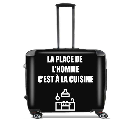  Place de lhomme cuisine for Wheeled bag cabin luggage suitcase trolley 17" laptop