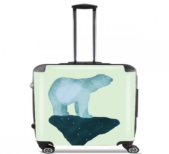  Polar Bear for Wheeled bag cabin luggage suitcase trolley 17" laptop