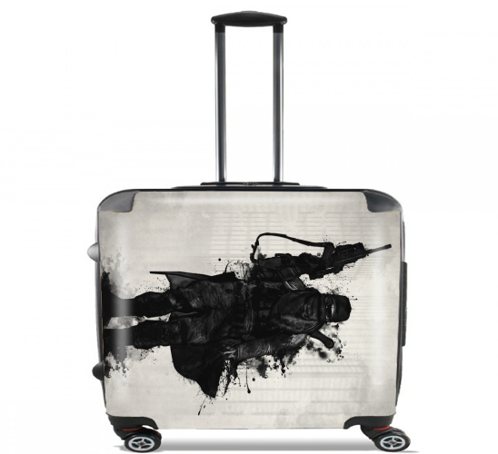 Wheeled bag cabin luggage suitcase trolley 17" laptop for Post Apocalyptic Warrior